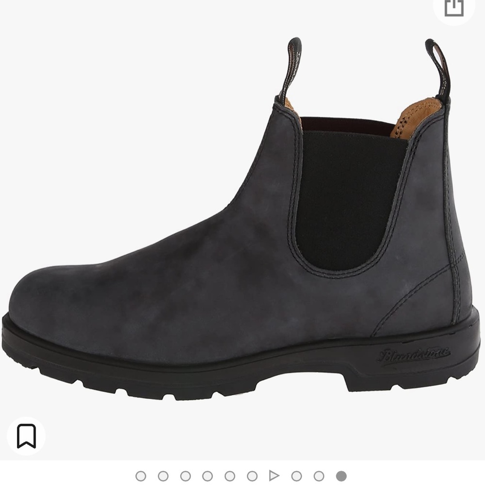 Blundstone 587 Elastic Sided Boot Lined us Men Size:8.5